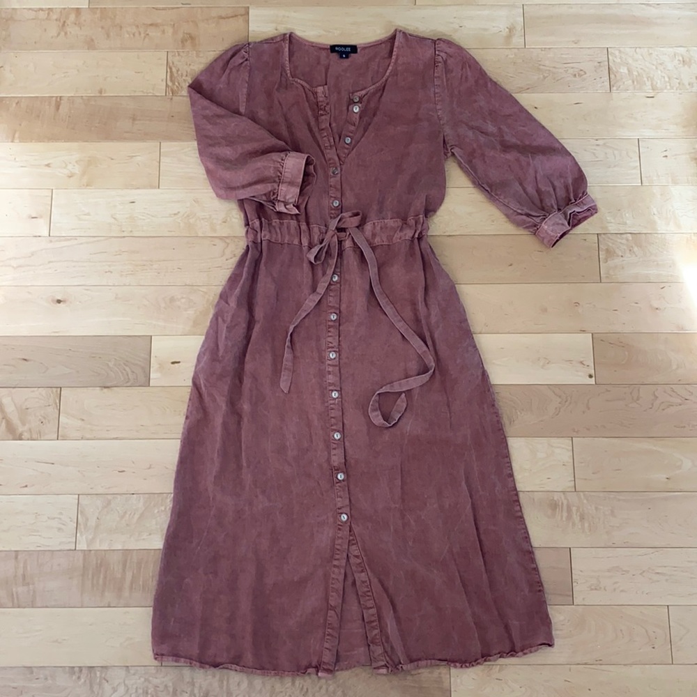 Bojó ROOLEE bojó dress ‘such great heights button dress